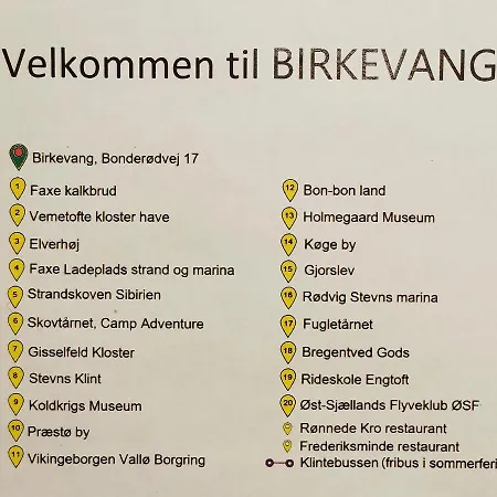 Stevns Birkevang In Idyllic Countryside